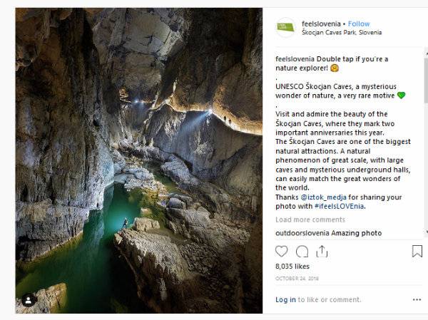 Slovenija na trinajstem mestu najboljših instagramatičnih destinacij