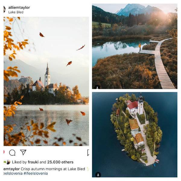Slovenija skozi oči štirih vplivnežev na Instagramu
