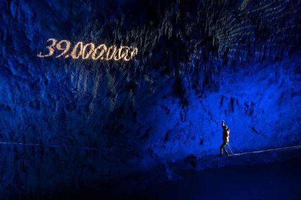 39-milijonti obiskovalec Postojnske jame