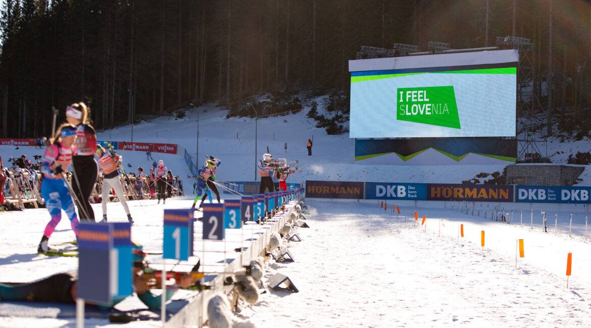 55. IBU svetovno prvenstvo v biatlonu 2021, največji zimsko-športni dogodek v Sloveniji letos, predstavlja priložnost za povečanje prepoznavnosti Slovenije kot destinacije za aktivna doživetja