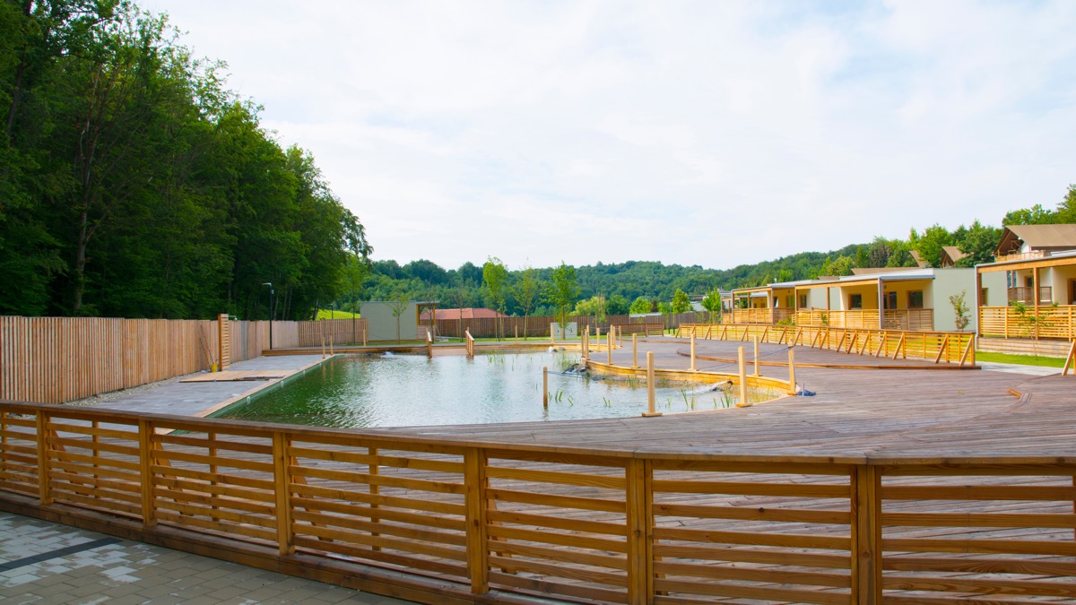 NEW! Biological swimming pool at Bioterme Glamping Sun Valley